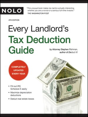 cover image of Every Landlord's Tax Deduction Guide